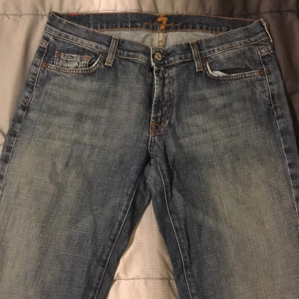7 for all mankind jeans (size 31, boot cut)
